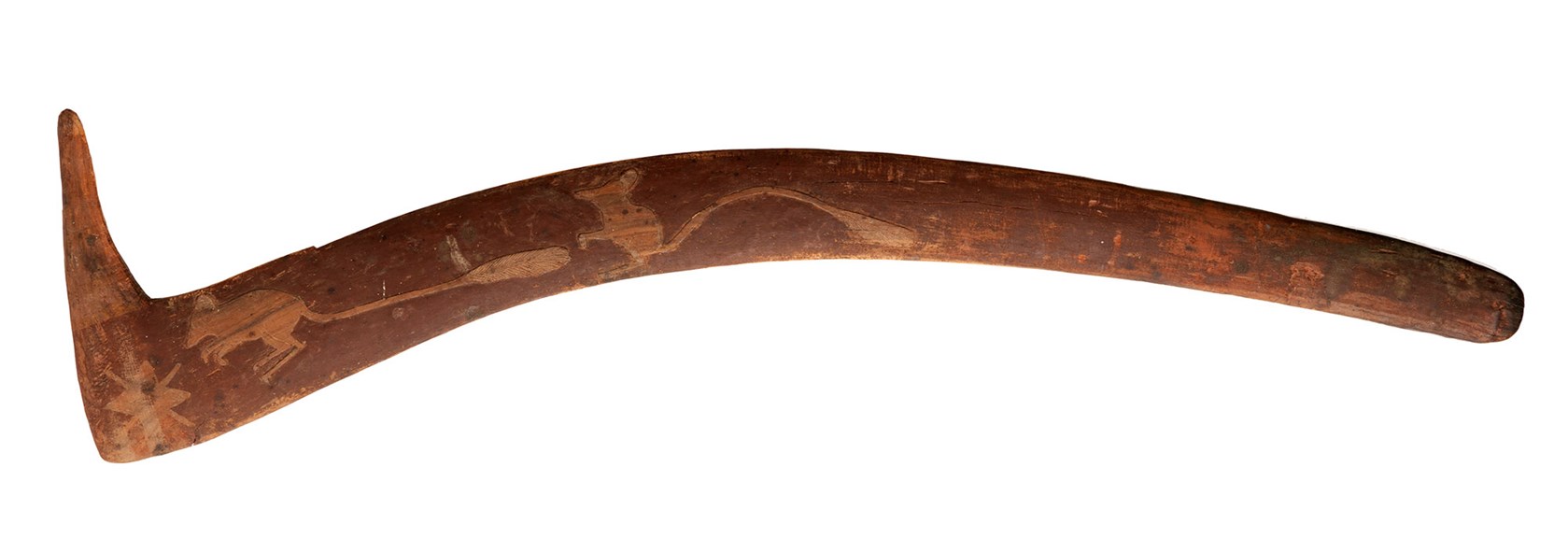 decorated boomerang