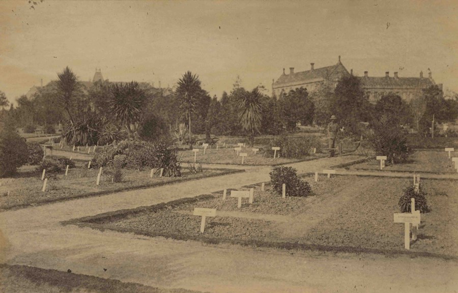 System Garden, University of Melbourne, c.1866