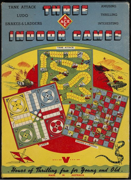 Three indoor board games