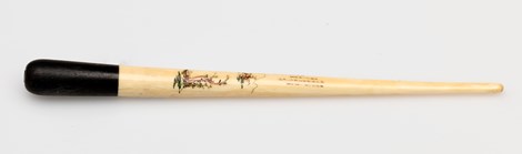 Ivory calligraphy pen which belonged to Samuel Louey Gung and was used in Melbourne from the 1940s.