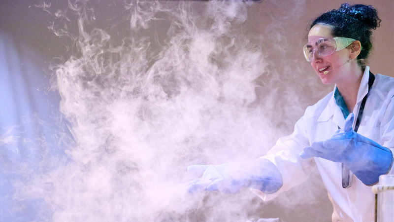 Liquid Nitrogen: Solids, Liquids, and Gases | Education | Scienceworks