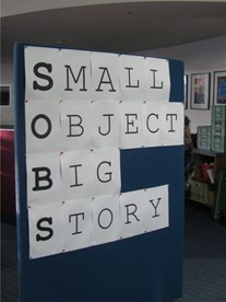 Sign "Small Object Big Story"