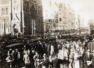 Arrival of the Duke of Gloucester for Centenary of Melbourne Celebrations, 18th of October 1934.