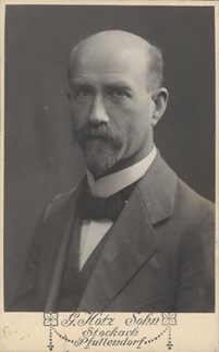 Studio photograph of Karl Muffler's father, Carl Muffler.