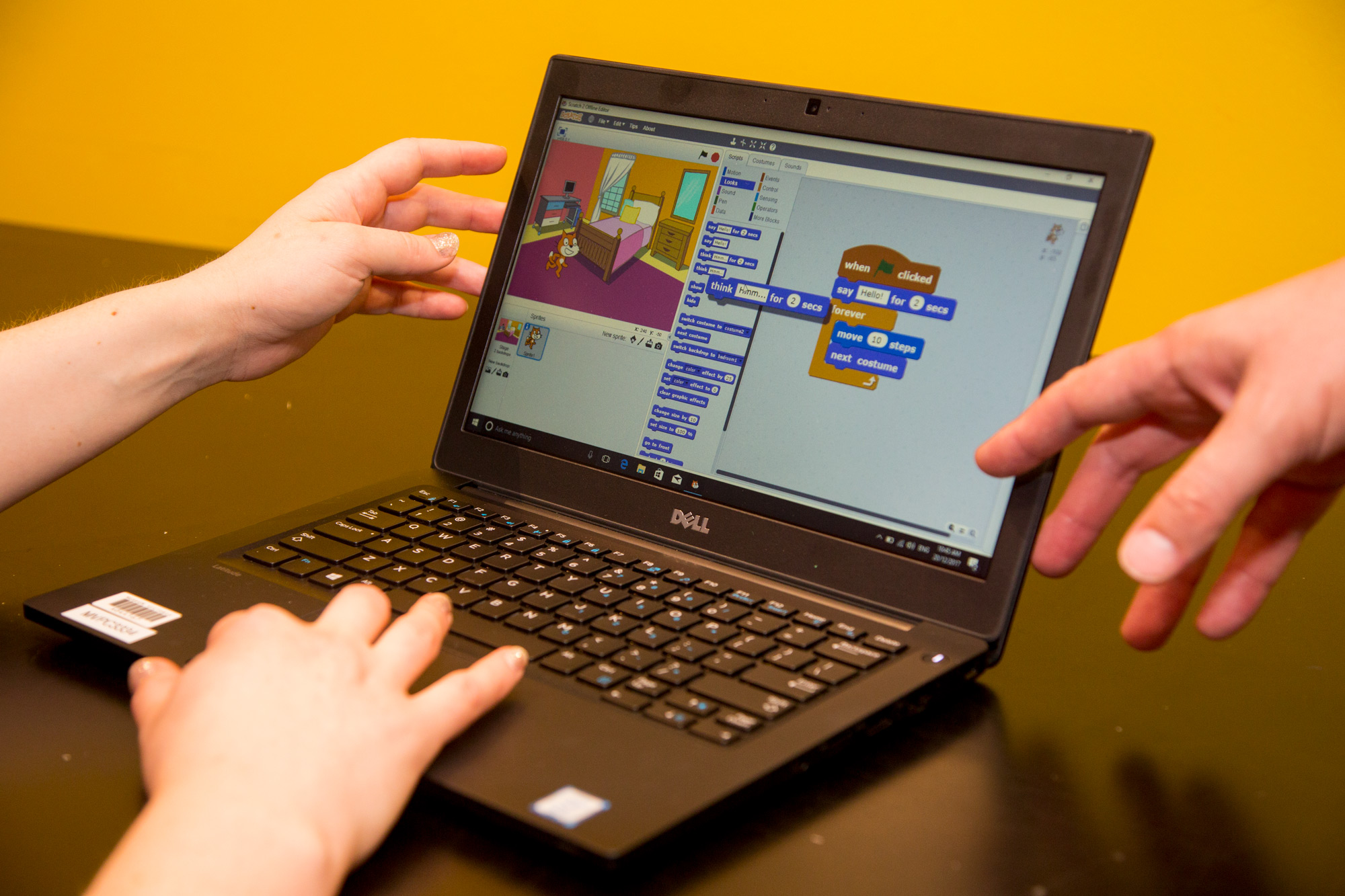 coding with scratch