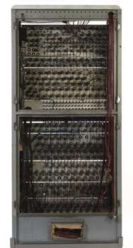 computer cabinet showing valves