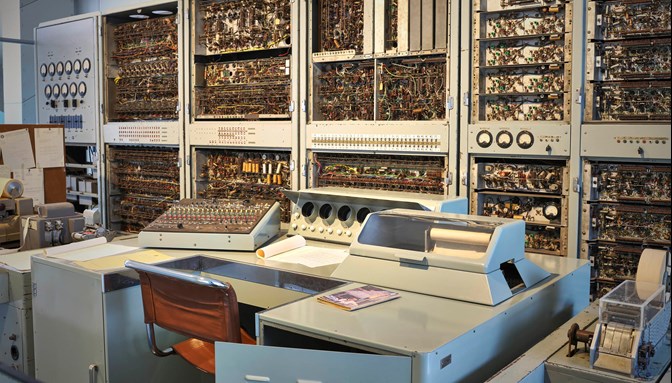 A first-generation computer