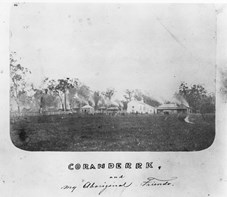 Coranderrk Aboriginal Station, near Healesville, 1860s