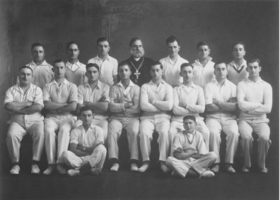 Team photo: St Nicholas Australian-born Lebanese cricket team, 1934