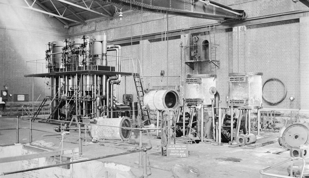 Spotswood Pumping Station, North Engine House interior
