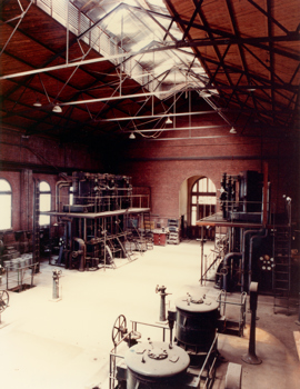 Electric pump motors and Austral Otis steam engines