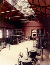 Electric pump motors and Austral Otis steam engines