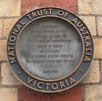 National Trust plaque