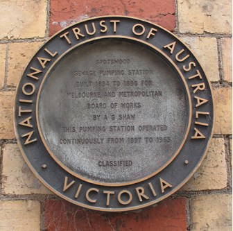 National Trust plaque