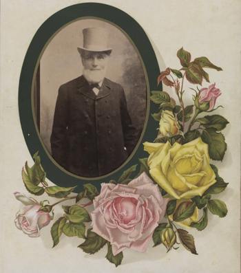Portrait of John Twycross, from the Twycross family album, John Twycross, Melbourne, circa 1880's.