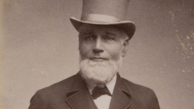 Portrait of John Twycross from the Twycross family album, John Twycross, Melbourne, circa 1880's.