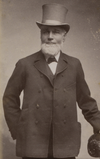 Portrait of John Twycross from the Twycross family album, John Twycross, Melbourne, circa 1880's.