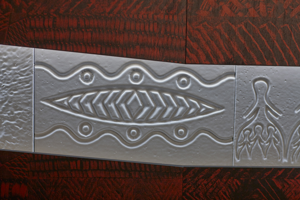 Panel in First Peoples exhibition