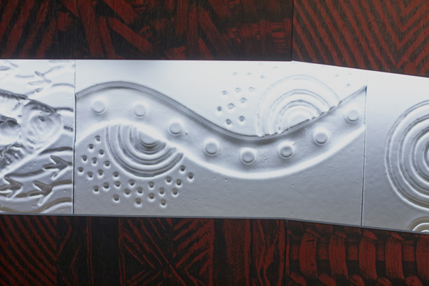 Panel in First Peoples exhibition