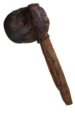 A hatchet made from greenstone