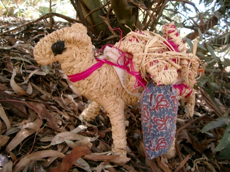 Woven camel