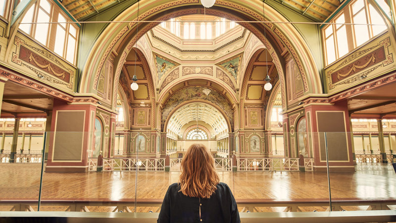Royal Exhibition Building Dome Promenade