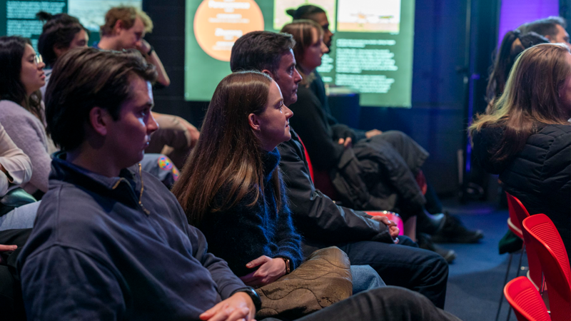 Pre-service teachers receiving professional learning from Museums Victoria.