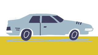 An illustration of the Ilinga AF2, a 2-door luxury sportscar manufactured in Australia.