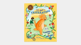 Cover of the The Day A Triceratops Turned Up book