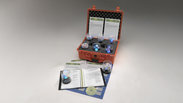 Various objects and props used in outreach programs