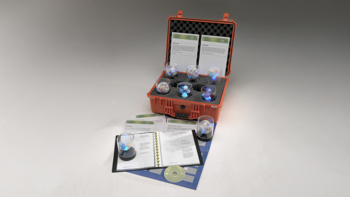 Various objects and props used in outreach programs