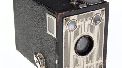 A black box camera.