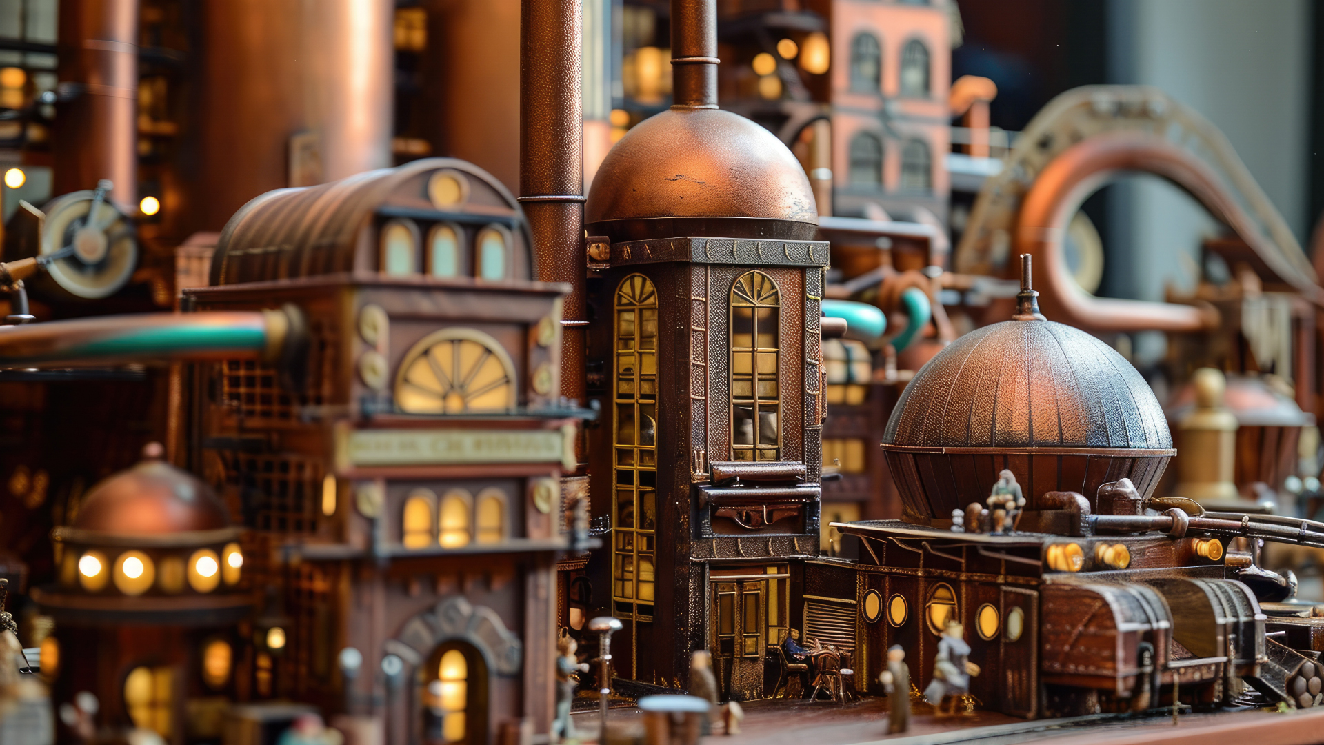 Chocolate Factory Diorama - Museums Victoria