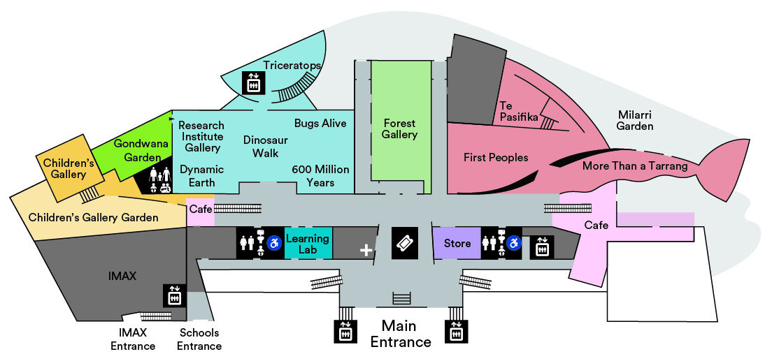 visitor-map-melbourne-museum